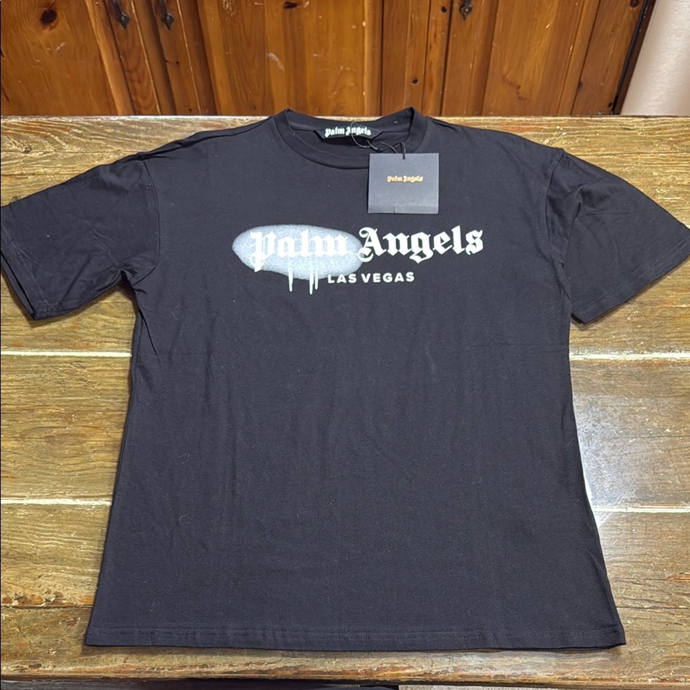 Palm Angels Las Vegas Black T-Shirt